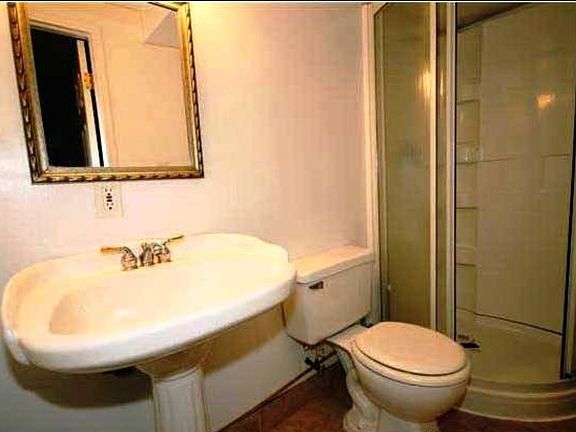 Basement bathroom