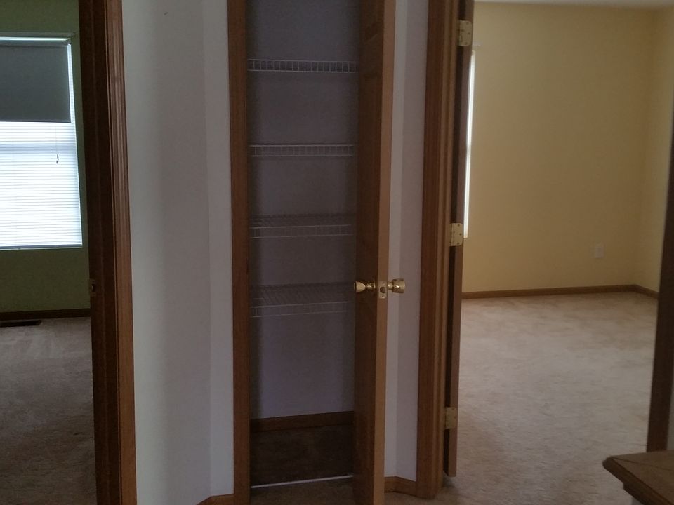 Upstairs hall closet