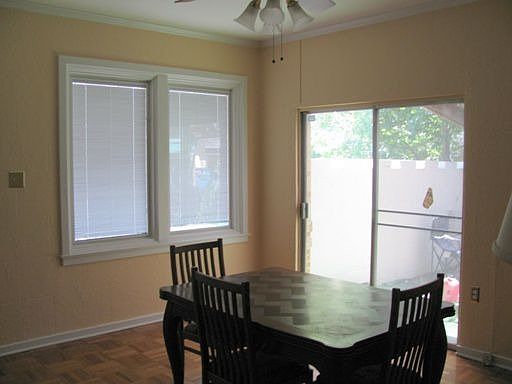 Dining Room with door to patio
