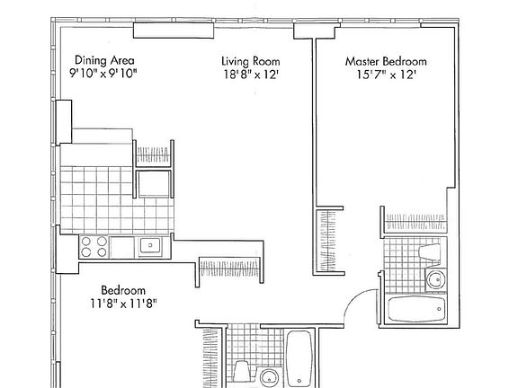 2nd image of 650 W 42nd St APT 2712