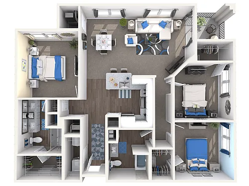 Floor plan Ivanhoe