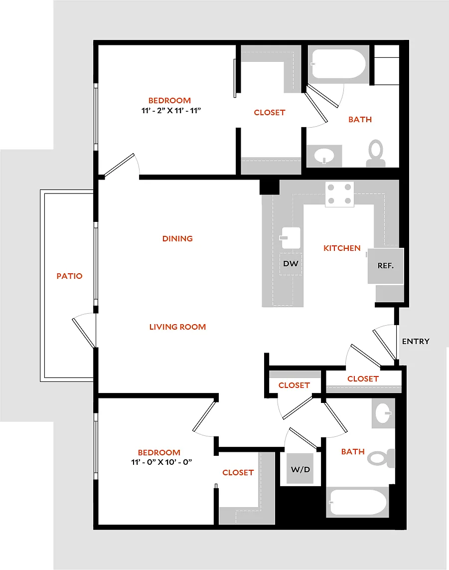 Floor plan Plan 2C