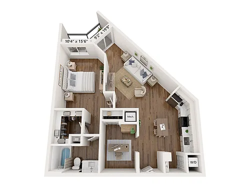 Floor plan A2A