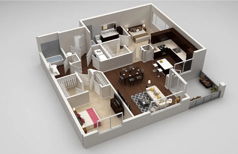 Floor plan Goodman