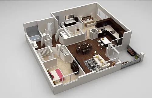 Floor plan Goodman