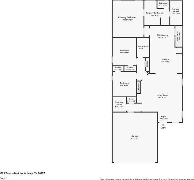 3 bed, 2.0 bath, 1403 sqft, $1,850 — Photo 2