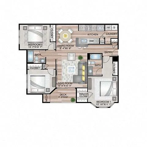Floor plan The Cliftondale