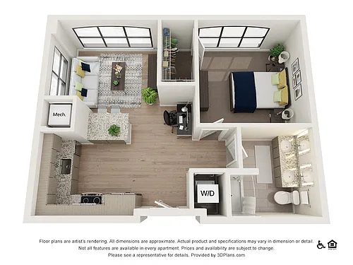Floor plan 1J