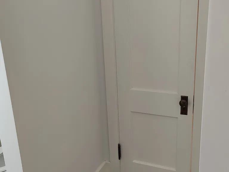 Bathroom closet, NE bedroom