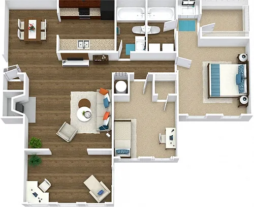 Floor plan Rosewood