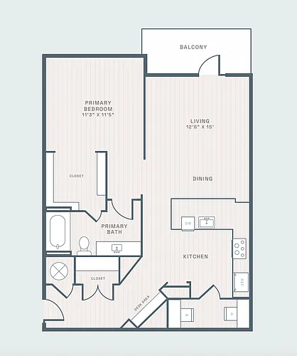 Floor plan Muscadine