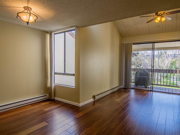 Living room view to porch