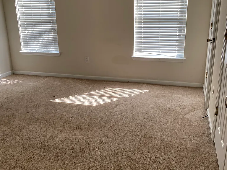 master room with two closets