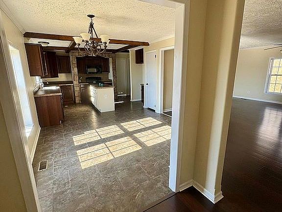 Dining room and kitchen 