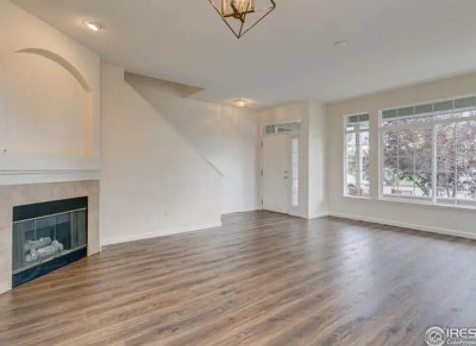 Picture of Condo without furniture (not actual unit - actual unit has new wood floors)