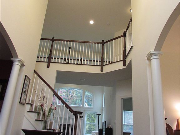 Two story foyer.