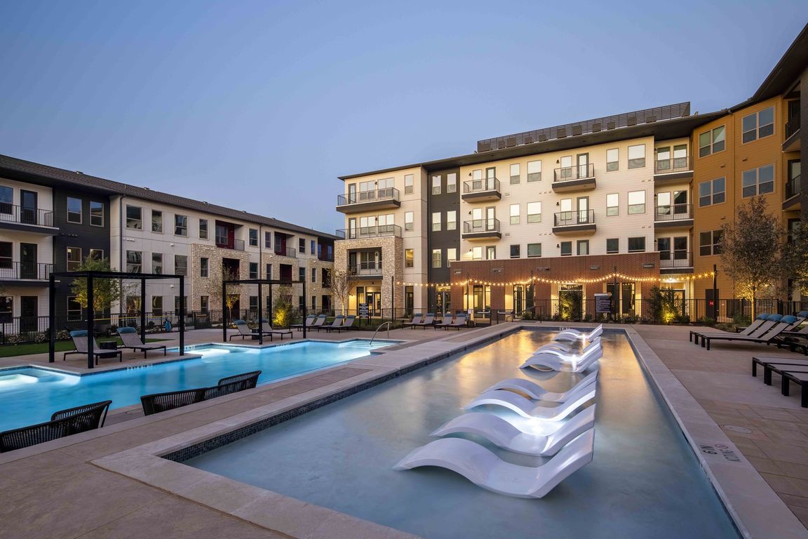 Resort-Style Pool and Baja Shelf
