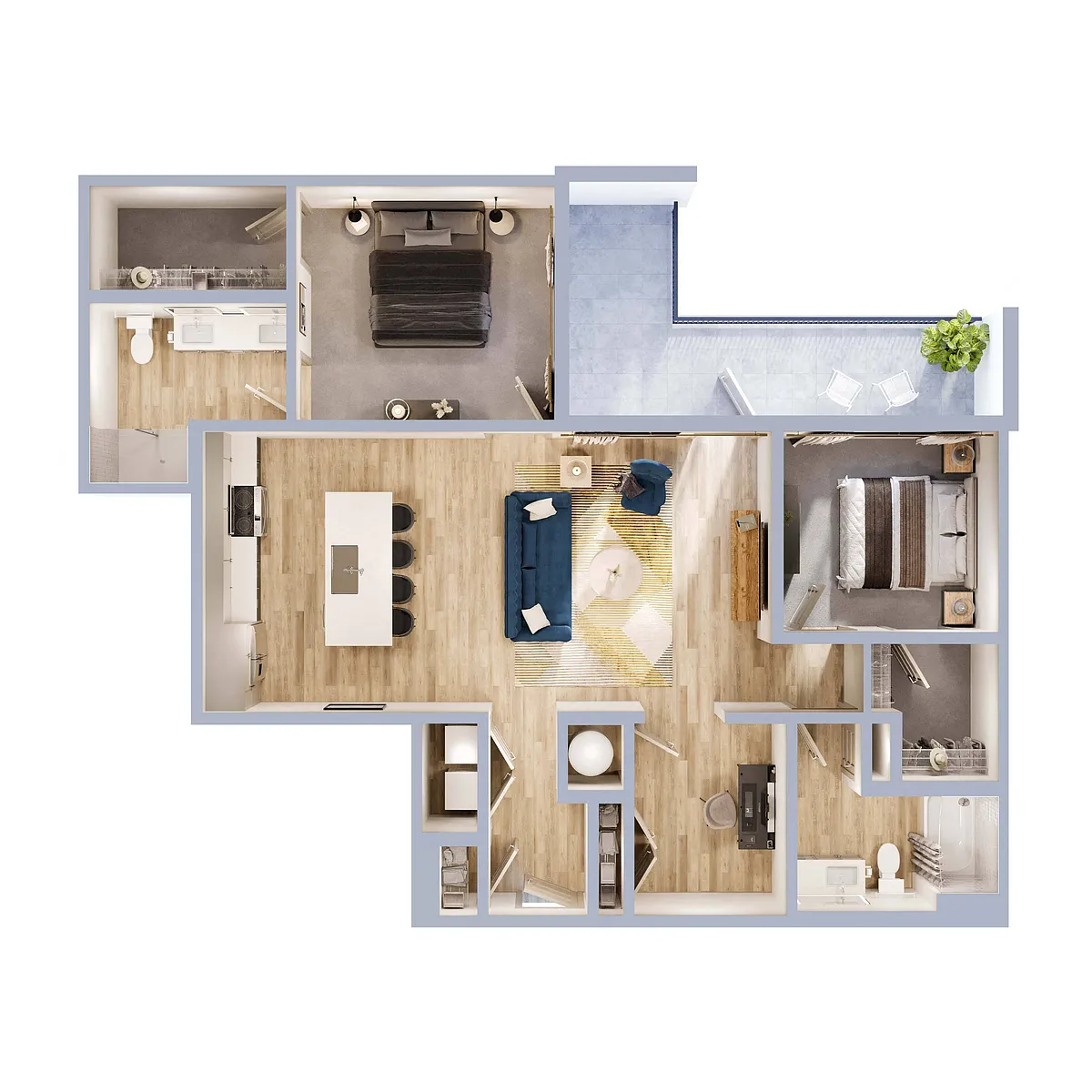 Floor plan B2D