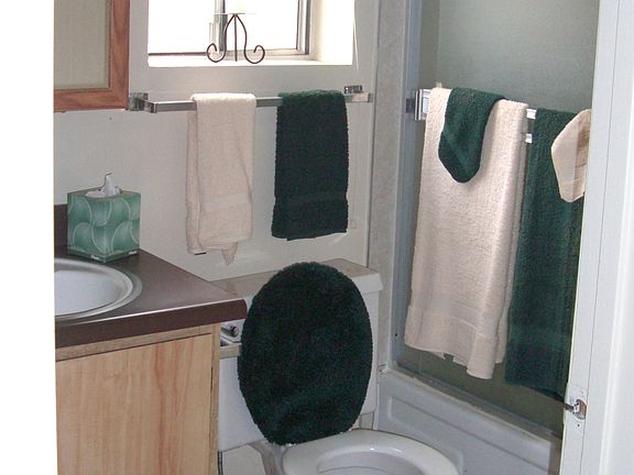 Studio with full bath.