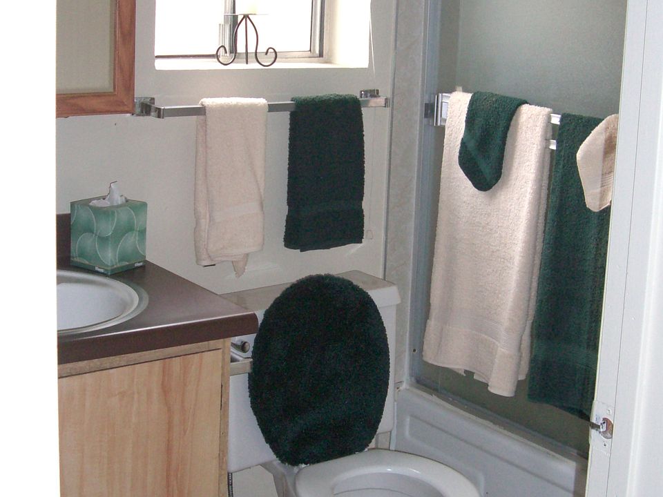 Studio with full bath.