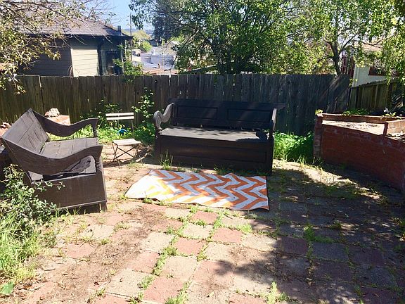Backyard patio