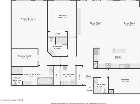 541 East Erie STREET #201, Milwaukee, WI 53202