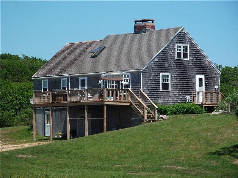 West side of home from pond