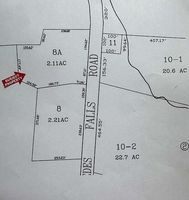 2nd image of Map3Lot8A Edes Falls Road