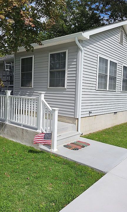 New driveway to landing