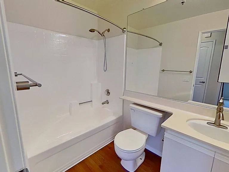 Hallway bathroom of apartment #319
