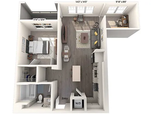 Floor plan AM19D-825