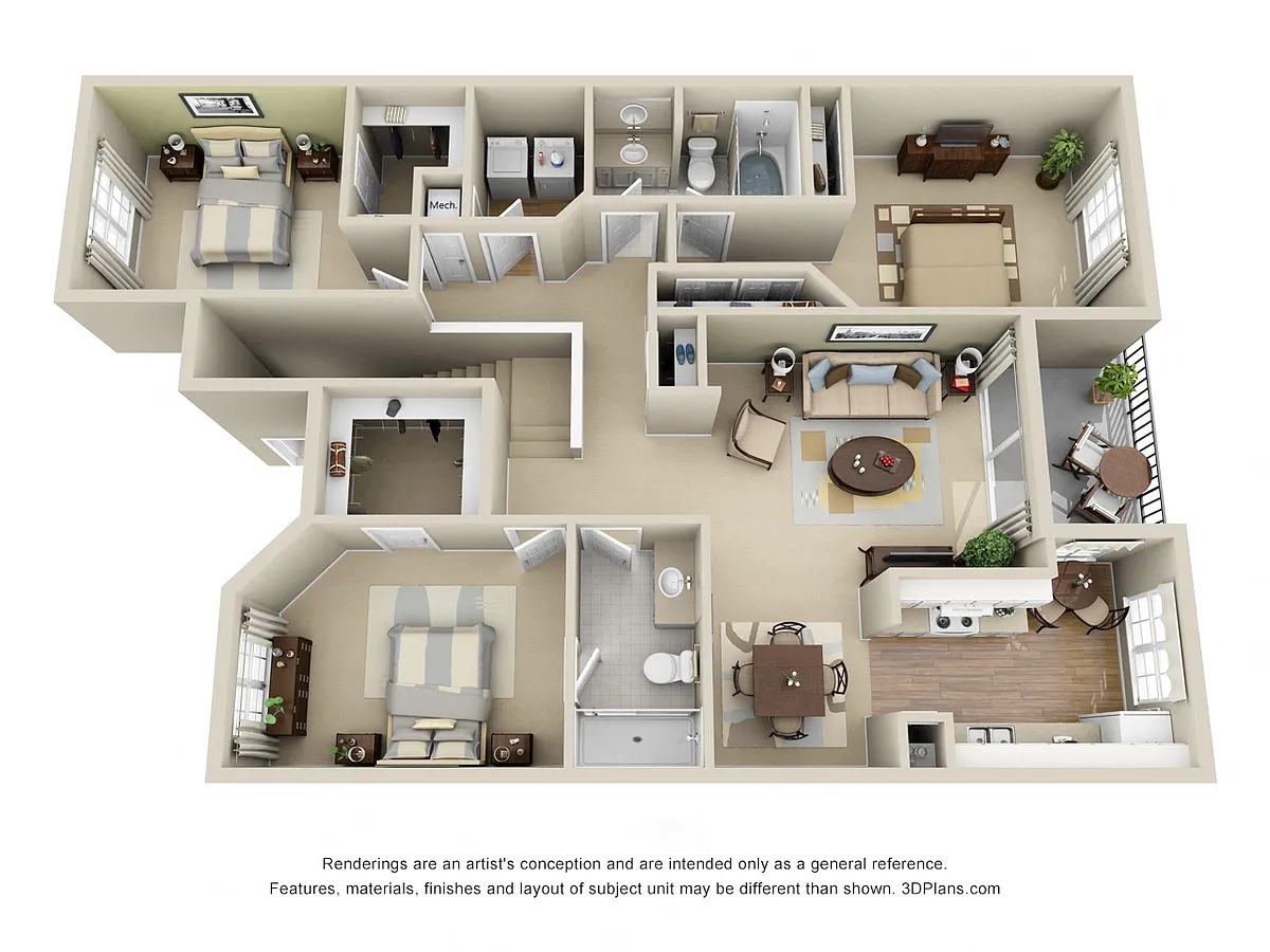 Floor plan Royal Crest
