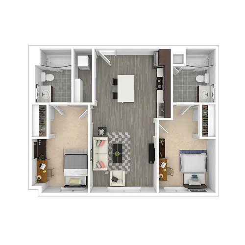 Floor plan 2C