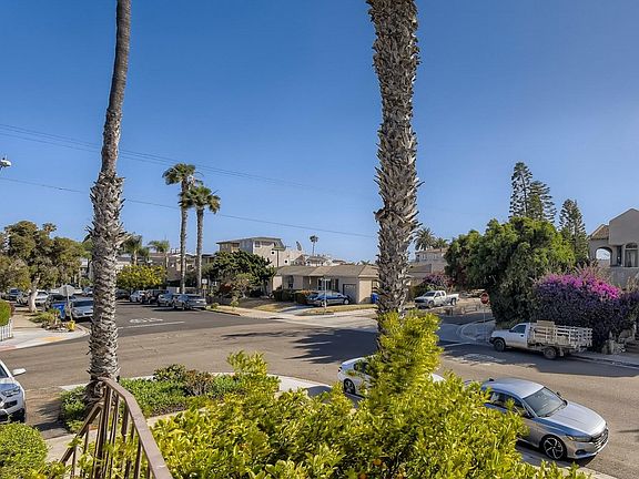View from front door, 2 streets to the bay