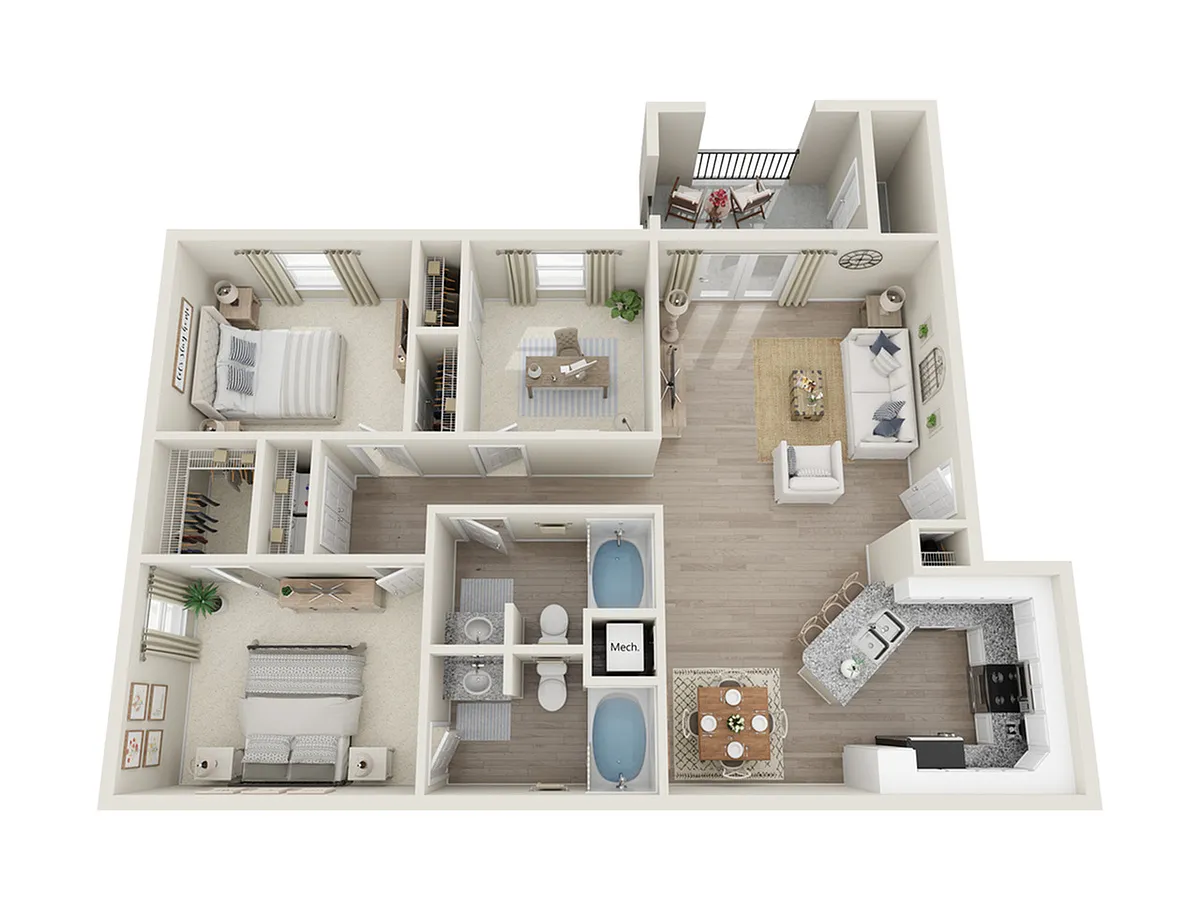 Floor plan Vanderbilt 1st Floor