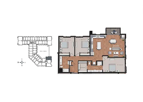 Floor plan C1