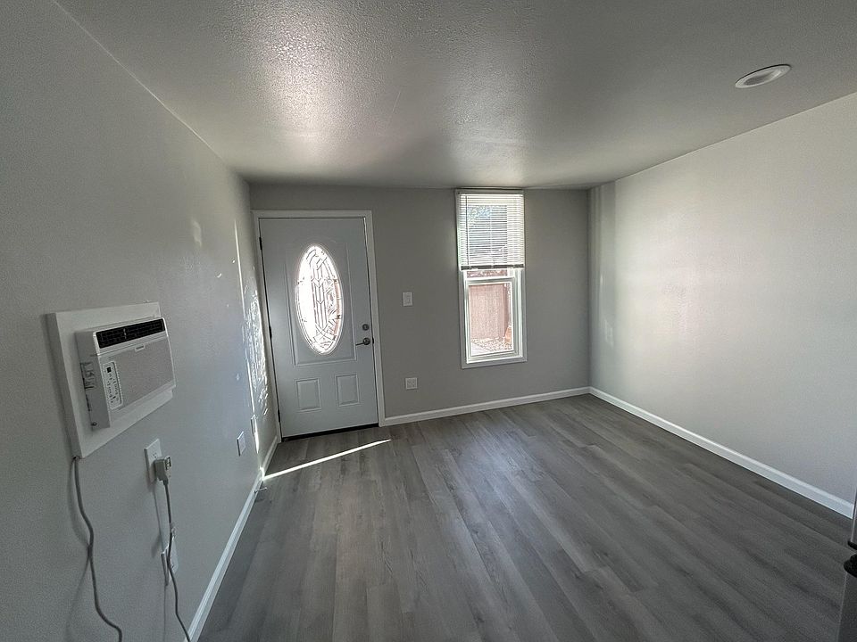 view from the inside to the front of the studio