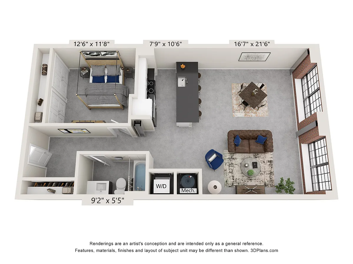 Floor plan 2-1