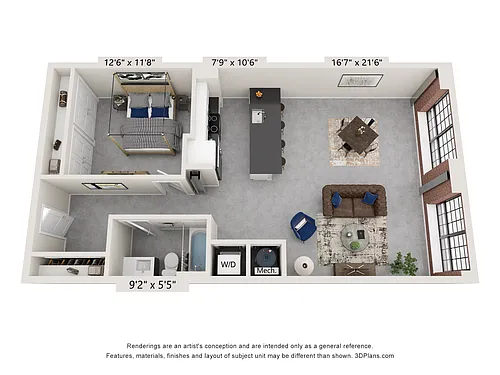 Floor plan 2-1
