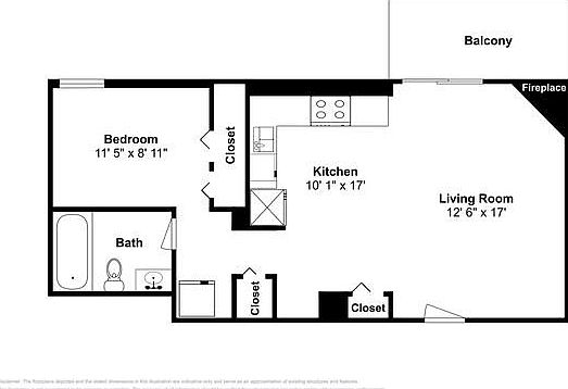 3rd image of 1000 E 53rd St Unit 424