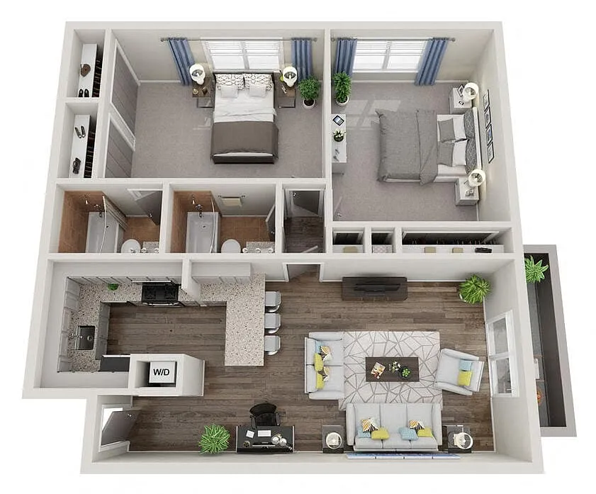 Floor plan B3