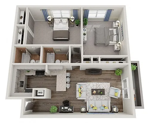 Floor plan B3