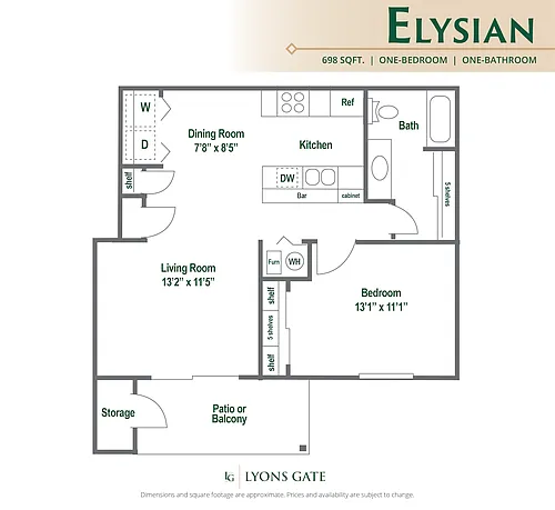 Floor plan Elysian