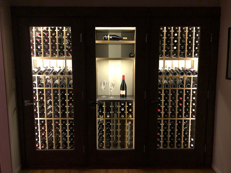 Wine wall-405 bottles 