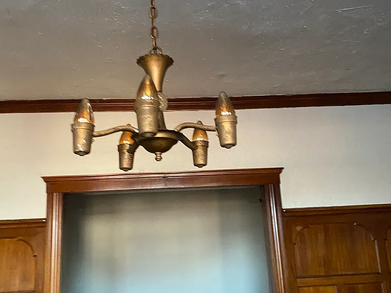 Original dining room chandelier