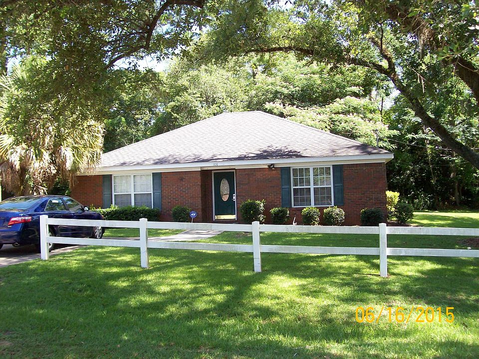 Great corner lot with beautiful oaks