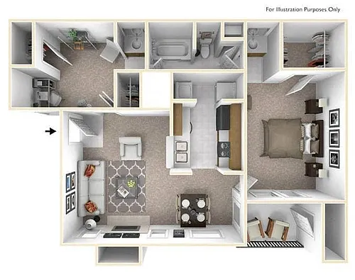 Floor plan Floor Plan D