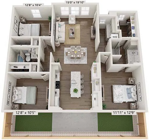 Floor plan C1