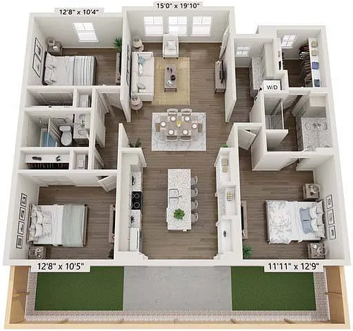 Floor plan C1