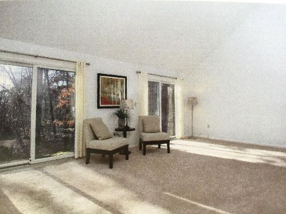 spacious living room